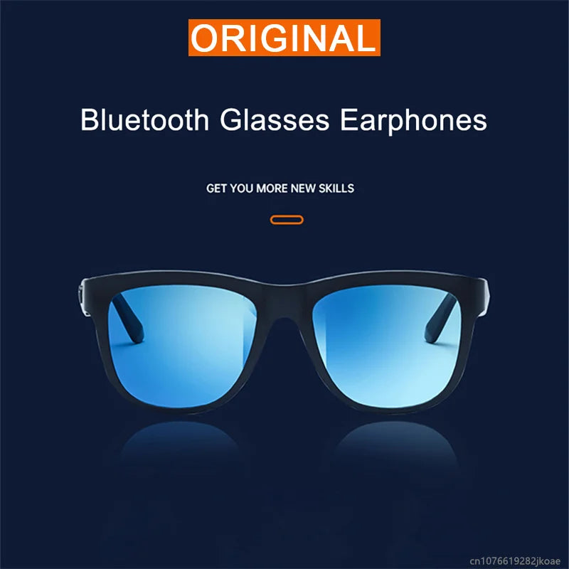 New Original Lecoo C8 Smart Glasses Headphone Wireless Bluetooth Sunglasses Outdoor Sport Earphone HD Mic Calling Headset 120Mah